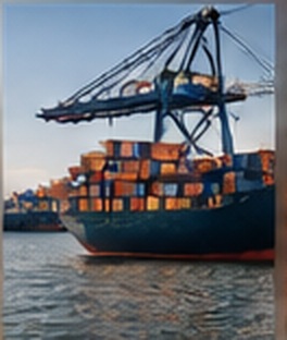 Coffee shipment at port
