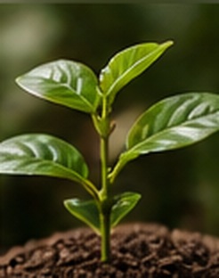 Young coffee plant